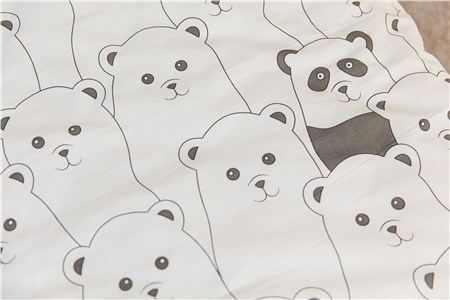 Детское постельное бельё Sweet Dreams Where's Panda? (на резинке + молния)