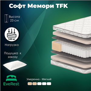 Детский матрас Everest Soft Memory TFK (Софт Мемори TFK)